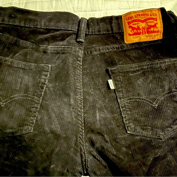 Levi’s 514 black Corduroy jeans - Picture 2 of 9
